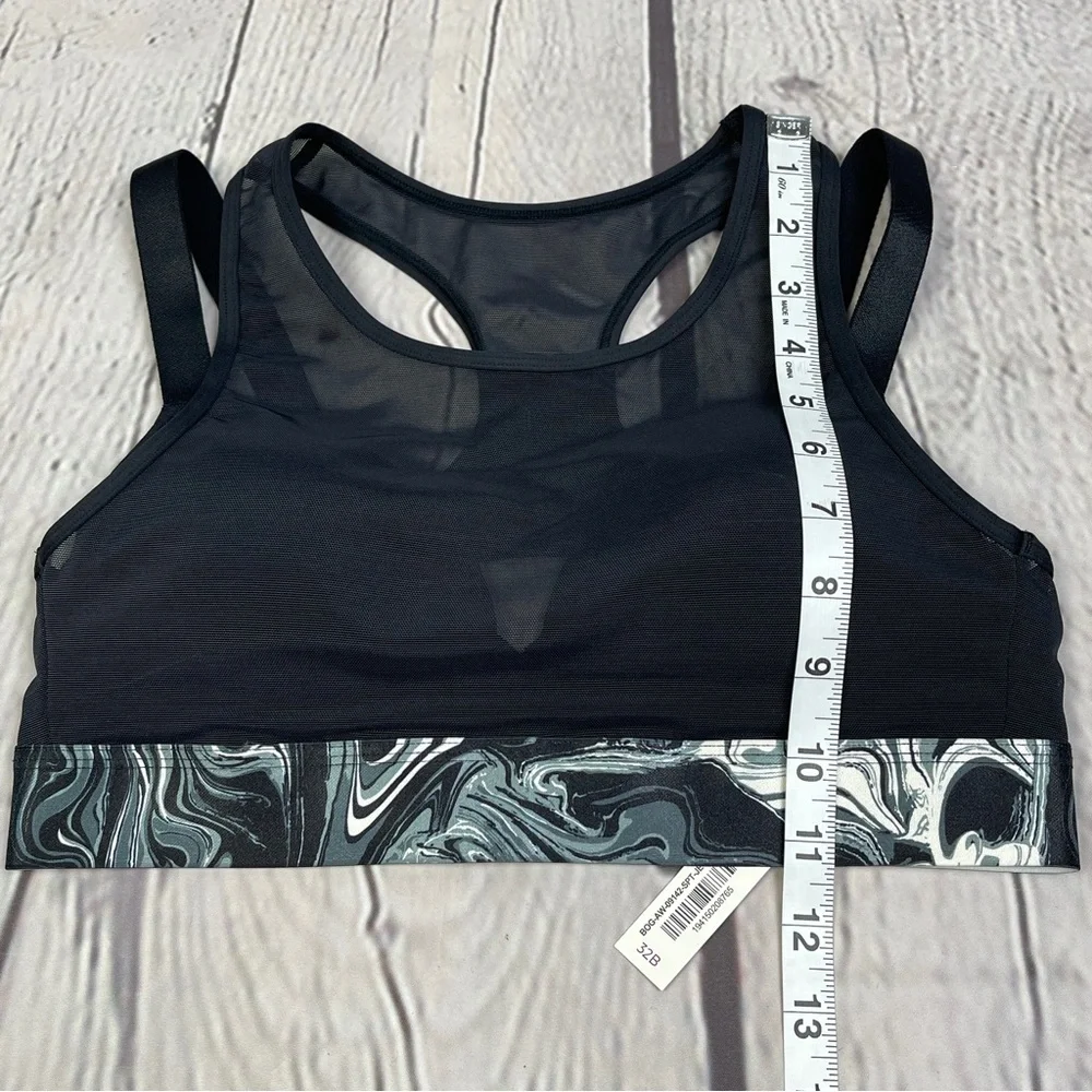 ADORE ME Micah Contour black sports bra NEW, size 32B